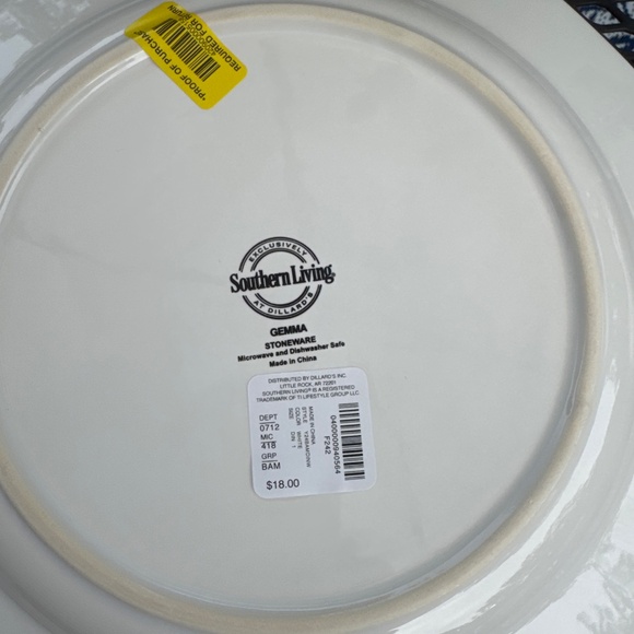 Southern Living Bamboo Dinner Plates, Set of 2 | Brazos Mall NWT Southern Living Bamboo Dinner Plates